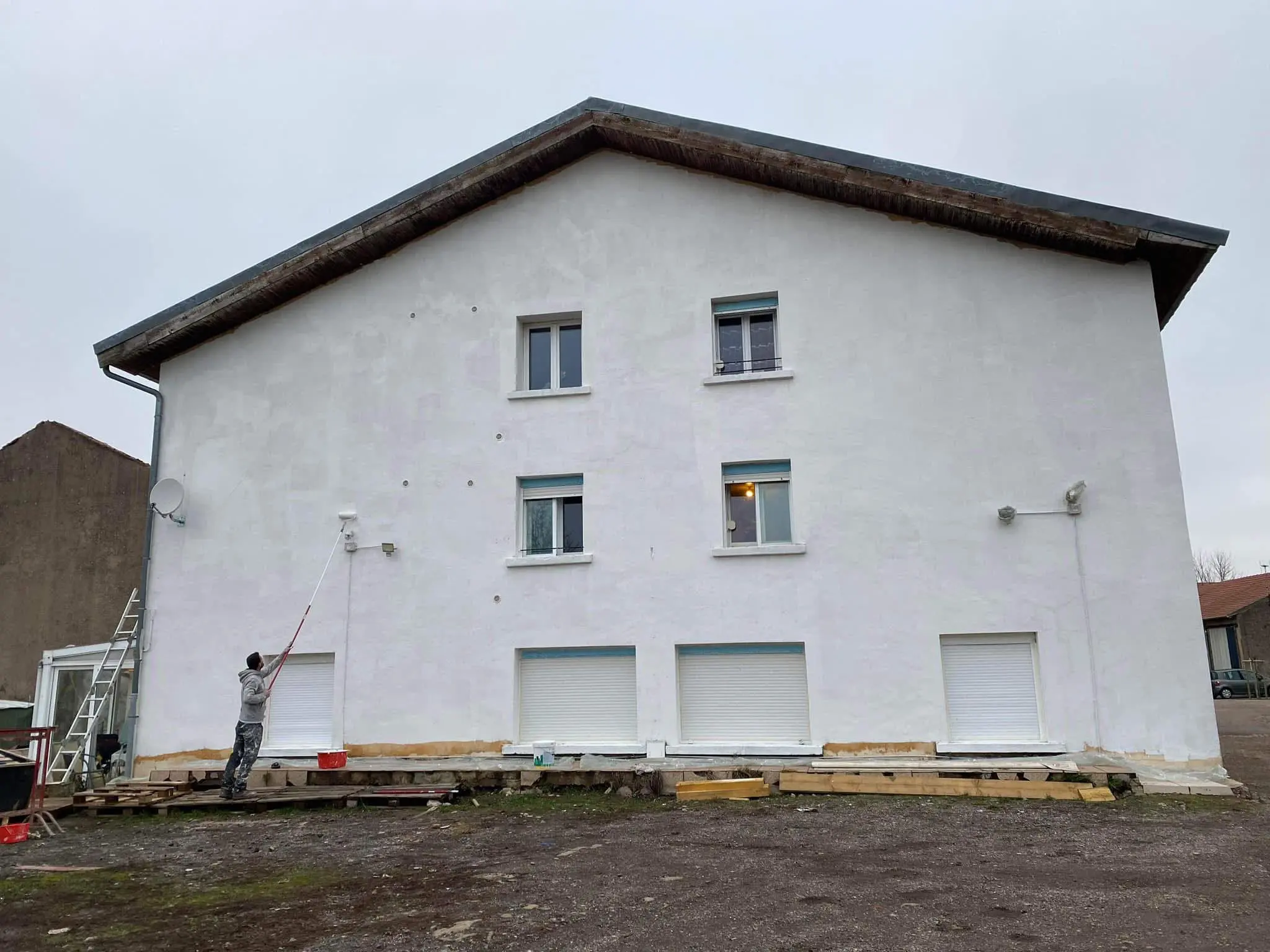 Chantier maçonnerie 22